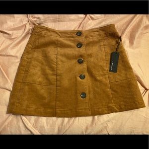 Corduroy Skirt